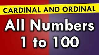 Cardinal and Ordinal Numbers in English