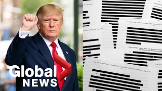 Trump FBI search: Justice Department releases redacted Mar-a-Lago affidavit