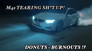BMW M4 Donuts & Burnouts