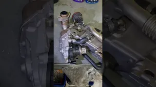 Bmw B57 двигатель охладитель EGR 11718599832