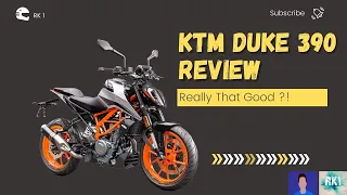 KTM Duke 390 2021 review.