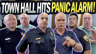 PANIC ALARM GETS HIT OVER A CAMERA! IGNORANT OFFICER GETS EDUCATED! SGT. HONORS OATH! | 1A AUDIT