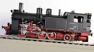 Preview Gauge 1 Hand Sample Rack Railway Steam Locomotive Class 97.1 Fine Models - Bavarian PtzL 3/4