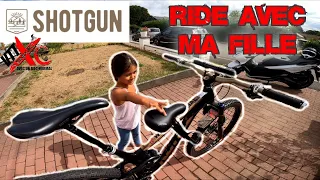 Faire du VTT aves ses enfants sur le Kids Shotgun MTB