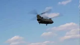 Chinook Helicopter Liftoff