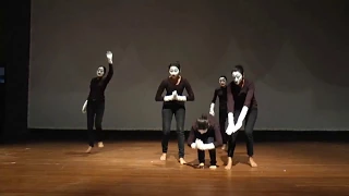 Best Mime Ever by Girls | The Misguided People Vs Humanity | Awareness | Classic HD| College Events