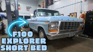 WILL IT RUN? Parked over 30 years 1979 Ford F100 Explorer Short bed