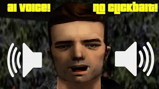 Claude Speed From GTA 3 Talking With AI!