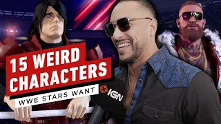 15 Weird Characters WWE Superstars Want in WWE 2K24