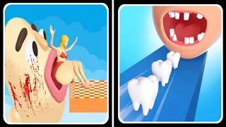 Sandwich Runner (Vs) Smile Rush - Max level walkthrough android ios mobile gameplay new game FGY3KAR
