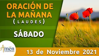 Oración de la Mañana de hoy Sábado 13 Noviembre de 2021 l Laudes Padre Carlos Yepes l Biblia