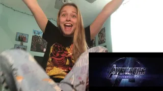 AVENGERS END GAME TRAILER REACTION!!!