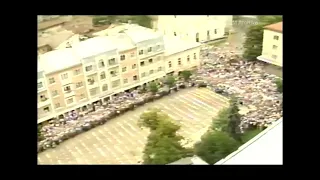 Drohobych Ukraine victims of Russian terror disturbing news report 1991 English subtitles Дрогобич