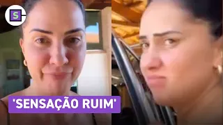 Graciele Lacerda chora após ficar separada de Zezé Di Camargo: 'É muito ruim'