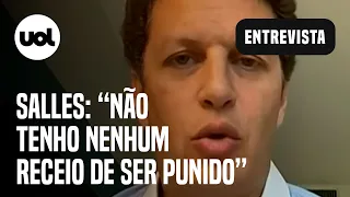 Salles sobre ações no governo Bolsonaro: 'Não tenho nenhum receio de ser punido, fiz o que pude'
