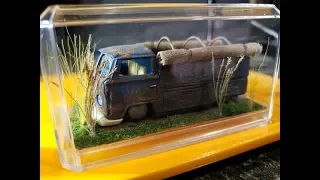 Custom Hot Wheels VW Bus Final