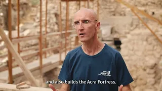 The tiles that Antiochus brought to Israel - were uncovered in the City of David