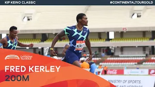 Kerley wins 200m in 19.76 (PB, SB and first sub-20 on Kenyan soil) | Continental Tour Gold Nairobi