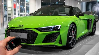 2023 Audi R8 Spyder V10 performance quattro (620hp) - Sound & Visual Review!