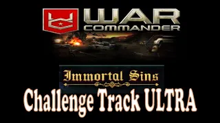 War Commander Event: Immortal Sins Challenge ULTRA base 1st try
