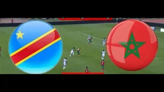 مباراة المغرب 1 : 0 الكونغو ❤️ الهدف عز الدين ✨🔥هدف اليوم