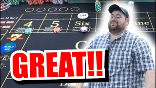 🔥GREAT PROFIT!!🔥 30 Roll Craps Challenge - WIN BIG or BUST #228