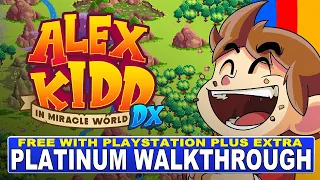 Alex Kidd in Miracle World DX 100% Platinum Walkthrough | Trophy & Achievement Guide - PS PLUS Extra