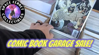 Comics GALORE at a Garage Sale?!?!