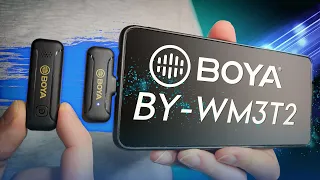Boya BY-WM3T2-U1 Петличка для Смартфона и Iphone за 45$. TOP!!!