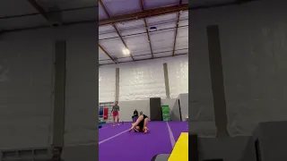 Gym Fail: Girl Flips and Falls on Her Back 🤸‍♀️ #Clipmunk Subscribe for DAILY Shorts