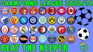 Champions League 2023/24 - Beat The Keeper Marble Race / Marble Race King