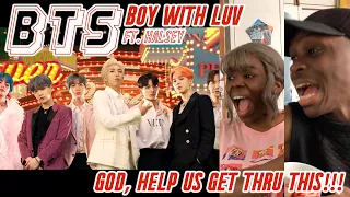 BTS ft. Halsey - Boy With Luv MV REACTION: SPILT MY DRINK/MY FRIEND PASSED OUWT!!! 🤯😫☠️