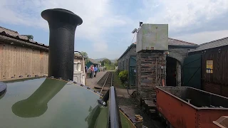 Talyllyn Railway - a cab ride on Loco No.3 from Wharf to Nant Gwernol