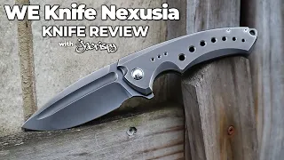 WE Nexusia Titanium 5-Minute Knife Review | Jimping with Jacrispy