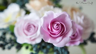 How to make a rose clay flower (for beginners)