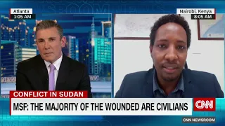 CNN: MSF Interview on the Conflict in Sudan