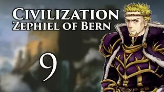 Part 9: Let's Play Civilization 5, Fire Emblem Mod, Bern - "Flying Cavalry!"