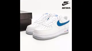 Nike Air Force 1 '07 'USA - White Game Royal' DX2660-100 #wishoes #buyshoes #nike #airforce1
