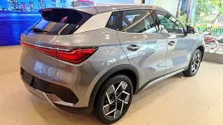 First Look ! BYD Atto 3 EV - Luxury SUV | Grey Color