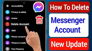 How To Delete Messenger Account -2023 || Deactivate Facebook Messenger Account