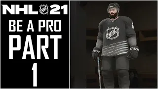 NHL 21 - Be A Pro Career - Walkthrough - Part 1 - "Intro And Player Creation"