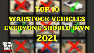 Top 10 Warstock Vehicles Everyone Should Own GTA Online 2021 | Best Vehicle To Buy In GTA 5 Online