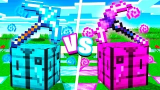 Boy vs Girl $1,000,000 ULTIMATE Minecraft Pickaxe! - Challenge