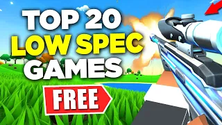 TOP 20 FREE Games for Low SPEC PC (512 MB VRAM / Intel HD Graphics / 1 GB RAM)