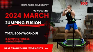 Get Fit with Jakub Novotny: 32-Minute Jumping FUSION Session | Voice Cueing | Trampoline HIIT