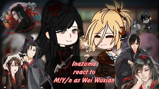 Inazuma react to M!Y/n as Wei Wuxian || (1/1) || Eng/Rus