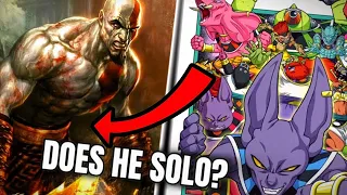 Could Kratos Defeat The DBS Gods? | DragonBall vs God of War