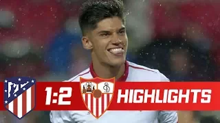 Atletico Madrid vs Sevilla 1-2 Goals & Highlights - Spanish Cup 17/01/2018 HD