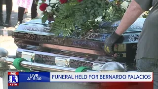 Funeral services for Bernardo Palacios