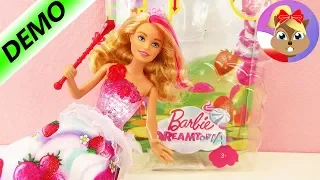 Lalka Barbie Dreamtopia | Słodka księżniczka z Krainy Słodkości ze światłem i dźwiękiem | polski